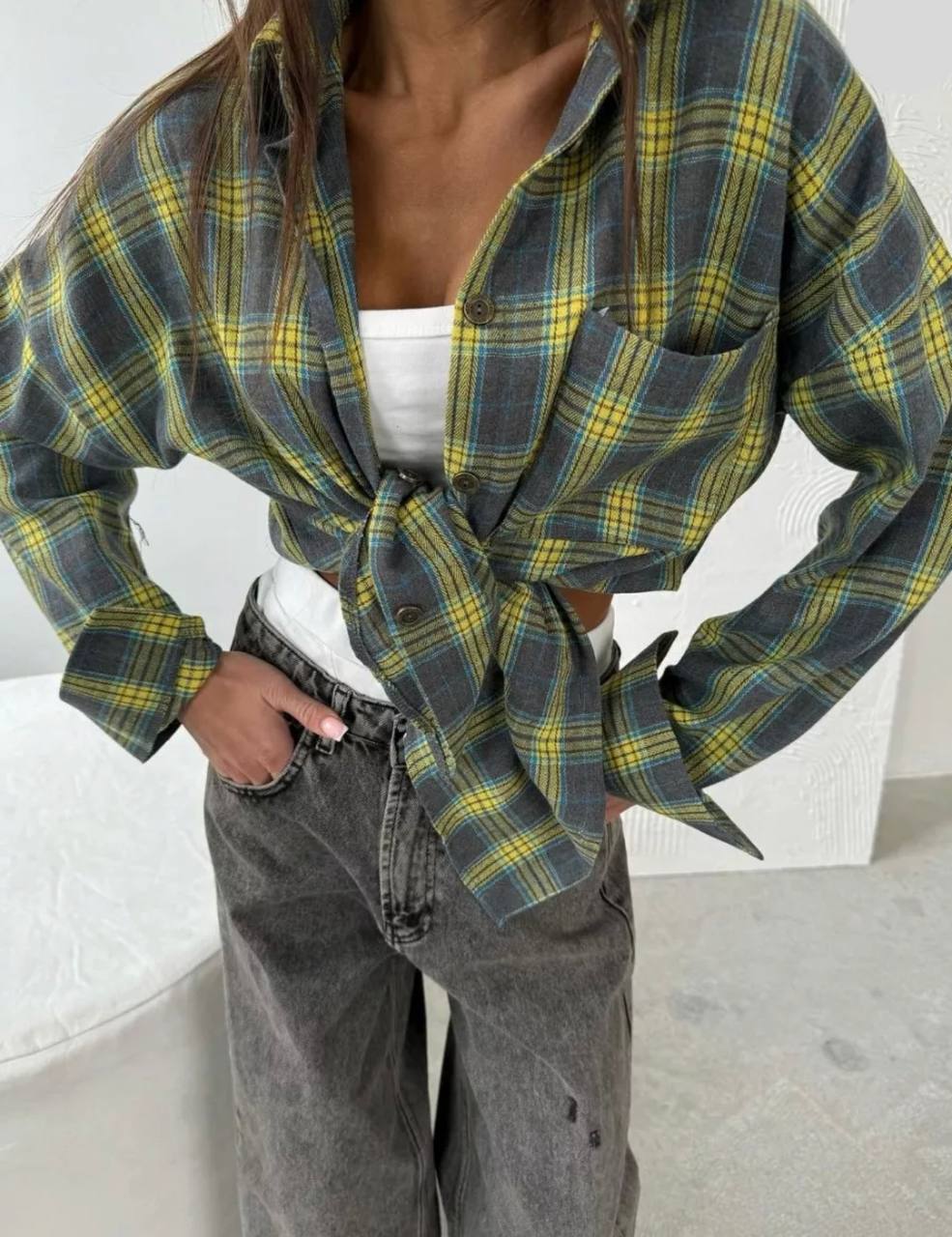 Рубашка "STREET" зеленая