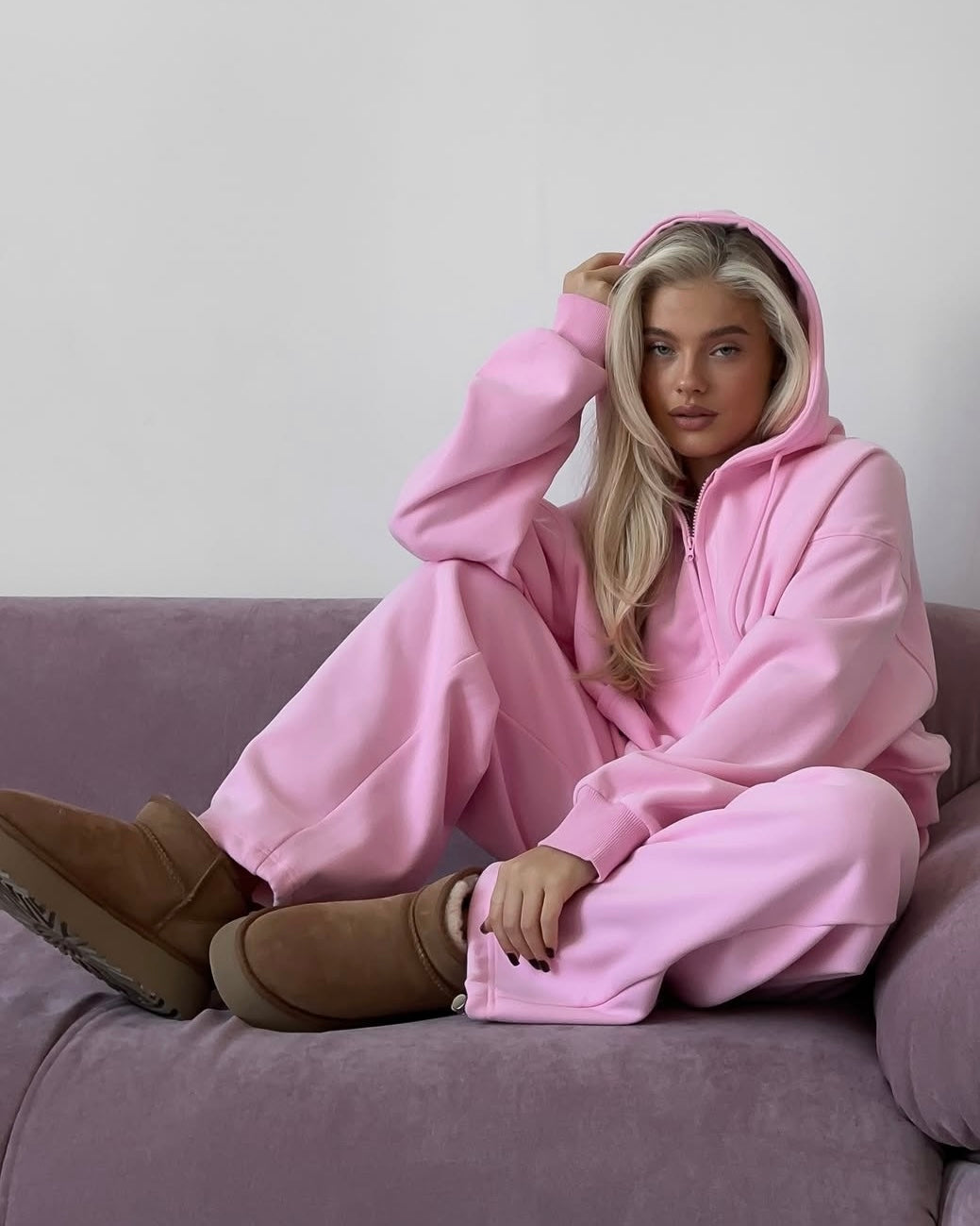 Sport Suit "MYSELF" Pink