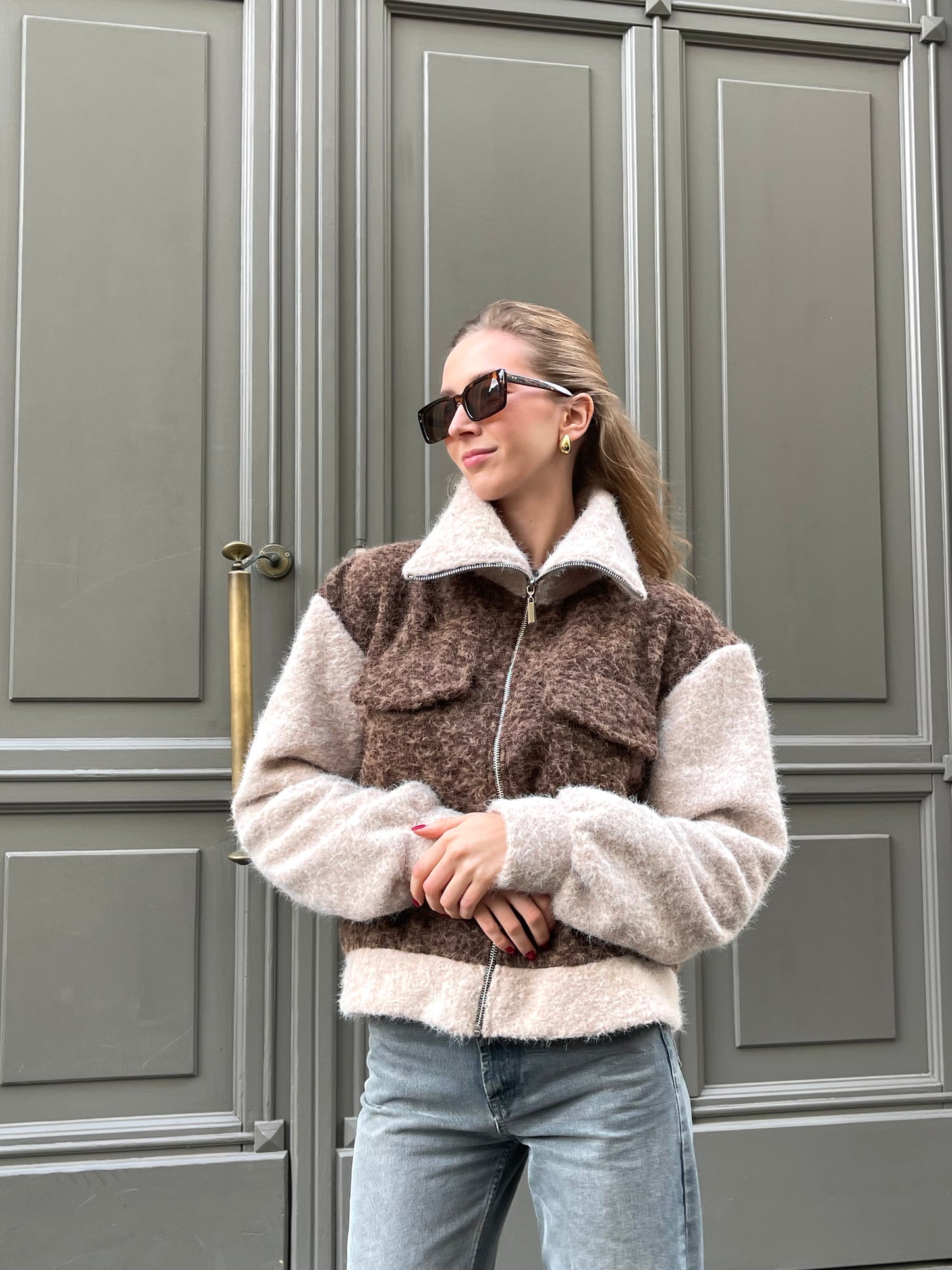 "COZY" BOMBER JACKET